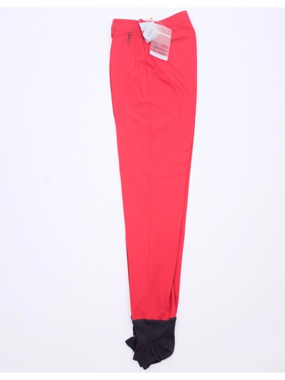 New PRADA Sport 40 US 2 pants leggings Teflon sock foot red - Picture 3 of 11